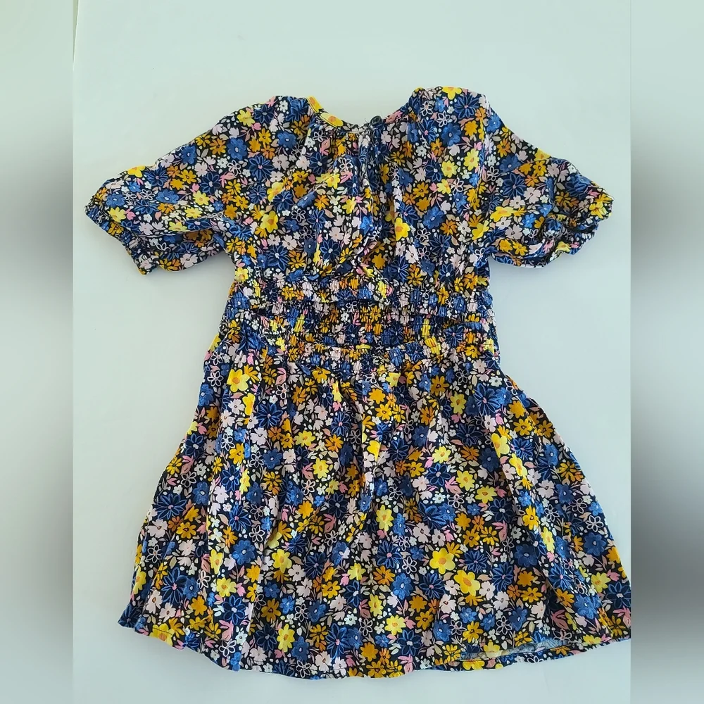 Old Navy and Cat Jack Sunner Bundle Dress Flowers Purple Toddler Girl Size 2T